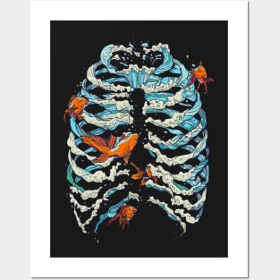 Fish Bone Posters and Art